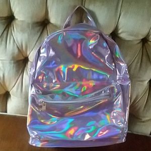 Sold🍓🍓🍓🍓🍓🍓holographic backpack